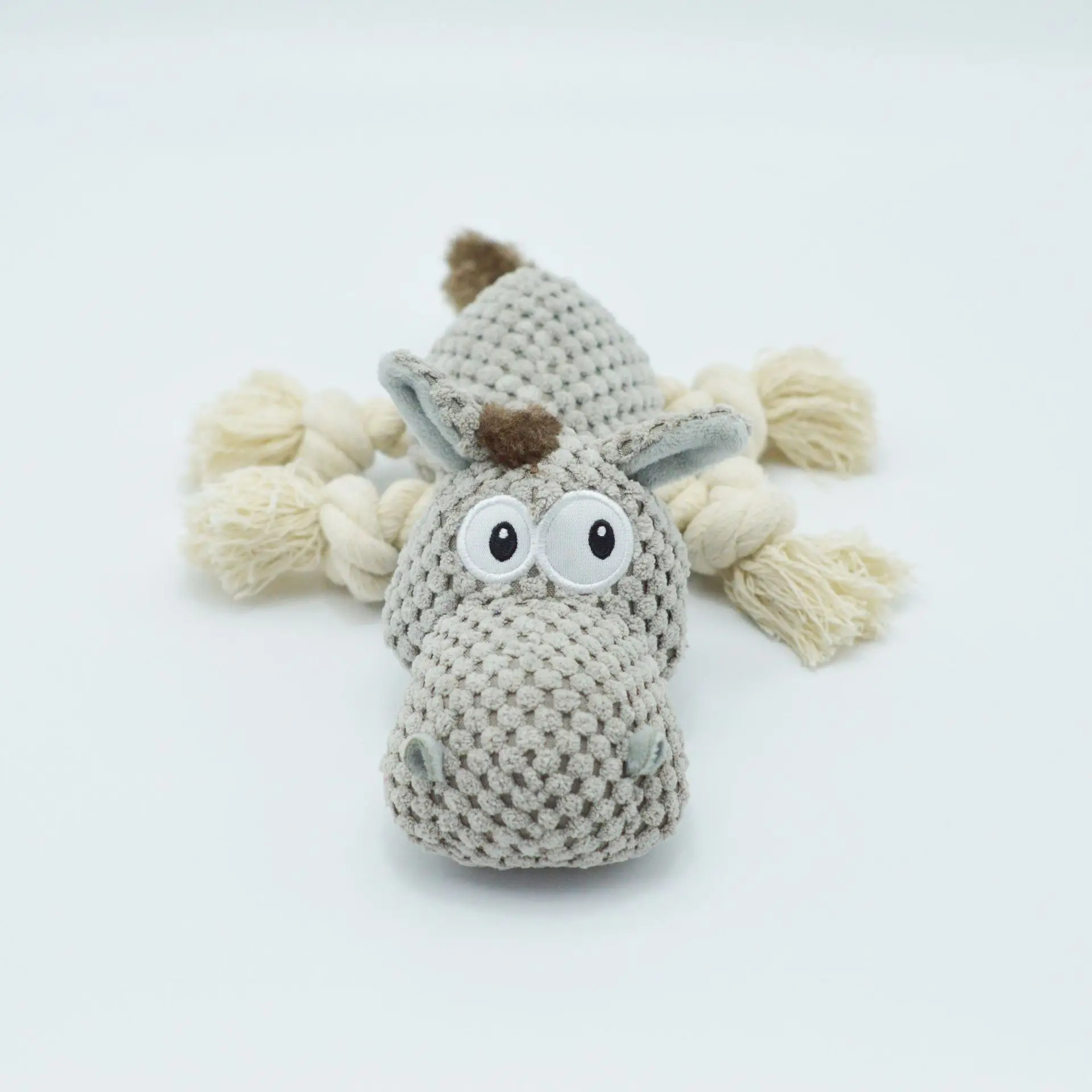 Large Dog Squeaky Toys Stuffed Animal Dog Plush Toy for Puppy  Small Middle Large Dogs