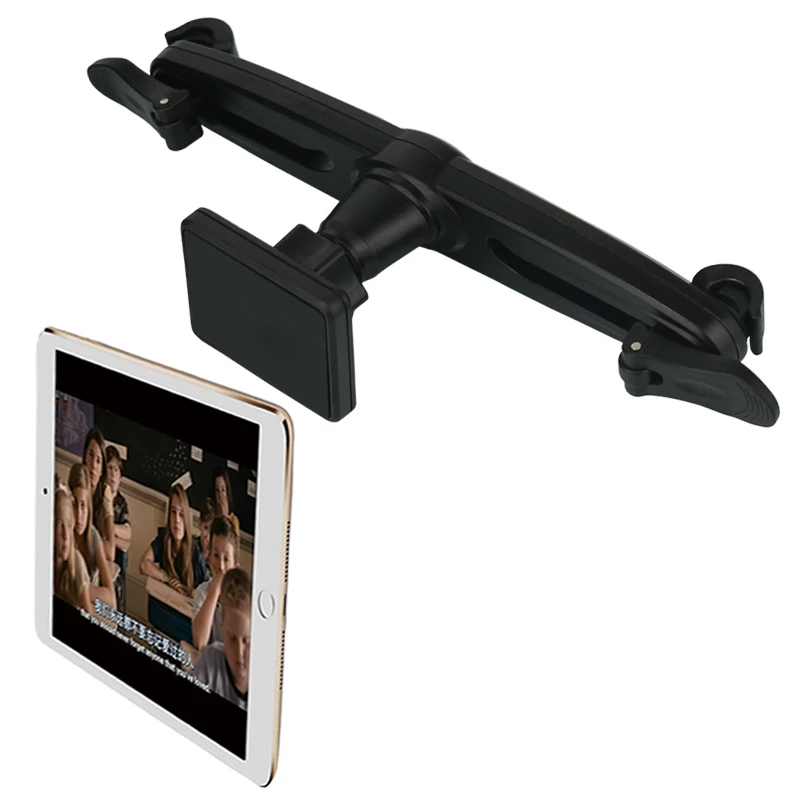 Car Headrest Mount  tablet Headrest Holder Stand Cradle Compatible with Cellphones and Tablets up to 8 inch for iPad Air Mini