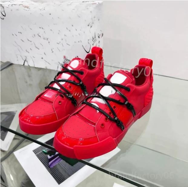 Мужские резиновые кроссовки из телячьей кожи