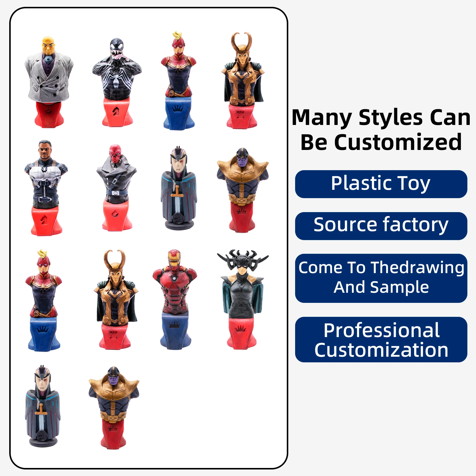 Hot-selling 2024 Factory customized model film style toys Bull Demon King toy with ABS and PVC toys for child  and adult gifts