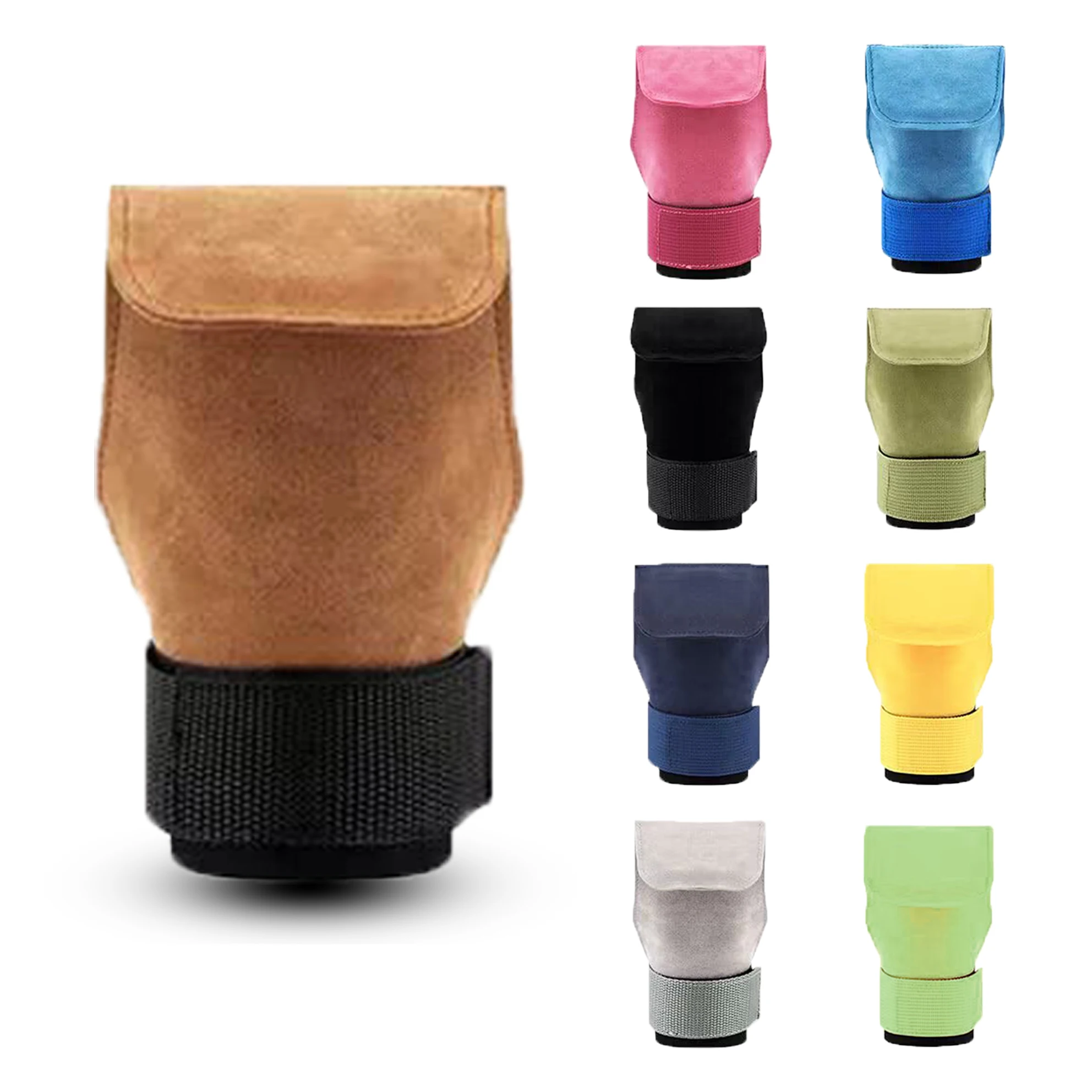 NQ SPORTS Kids Gymnastic Grip Neoprene Barbell Leather Palm Grips For Parallel Bars Protector Hand Gymnastics