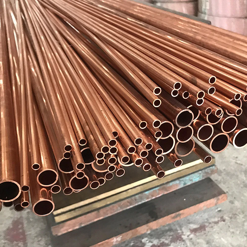  Copper Tube Coil 4x8 Red Sheet Plate Price99% Pure Grade T1 T2 T3 Pipe for Air
