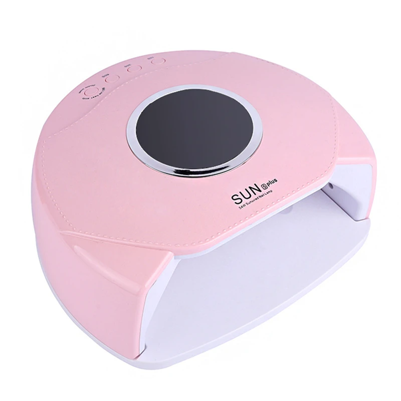 2020 Top High Quality Sun Lcd Screen Salon 54W Power File Gel Curing Uv Led Nail Lamp For Polish Dryer With Ce Certificate