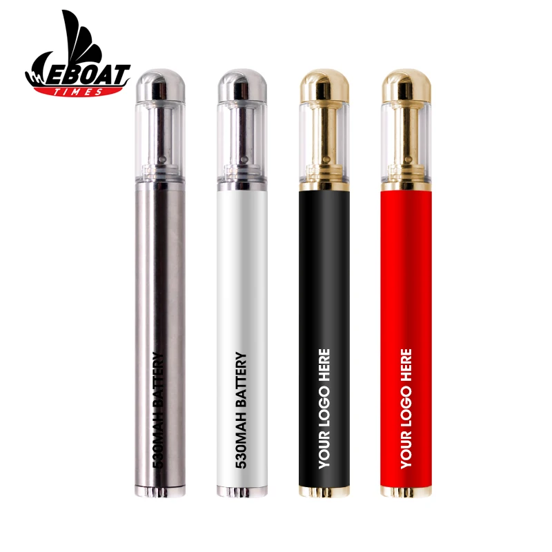 Custom Packaging Cbd 1g Cartridge Pen 530mah Vape Pen