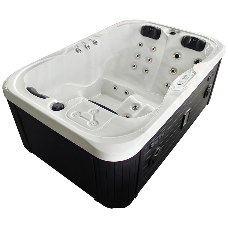 Factory Direct Price Massage Small Hot Tub 3 Person Whirlpool Outdoor Spa Scandinavia