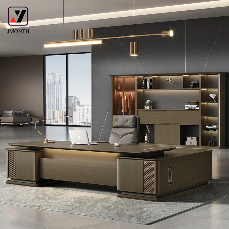 Ceo Luxury Modern Design Executive Office Desk Boss Office Table Modern Designer Wooden Office Table