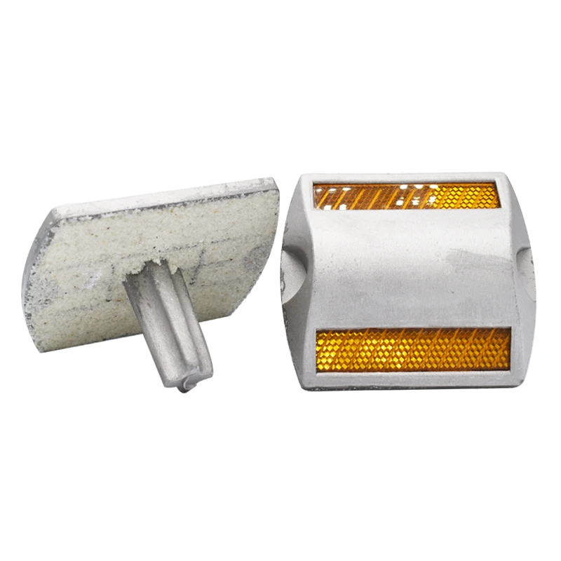 Road Spike Aluminium Road Stud Best Quality Reflective Road Stud Solar/Waterproof/LED Cat Eyes For Highway Use