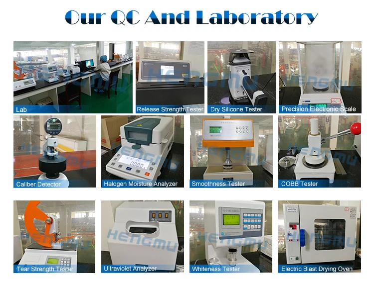 120gsm Double Side White Silicone Glassine  Release Paper liner coated paper roll