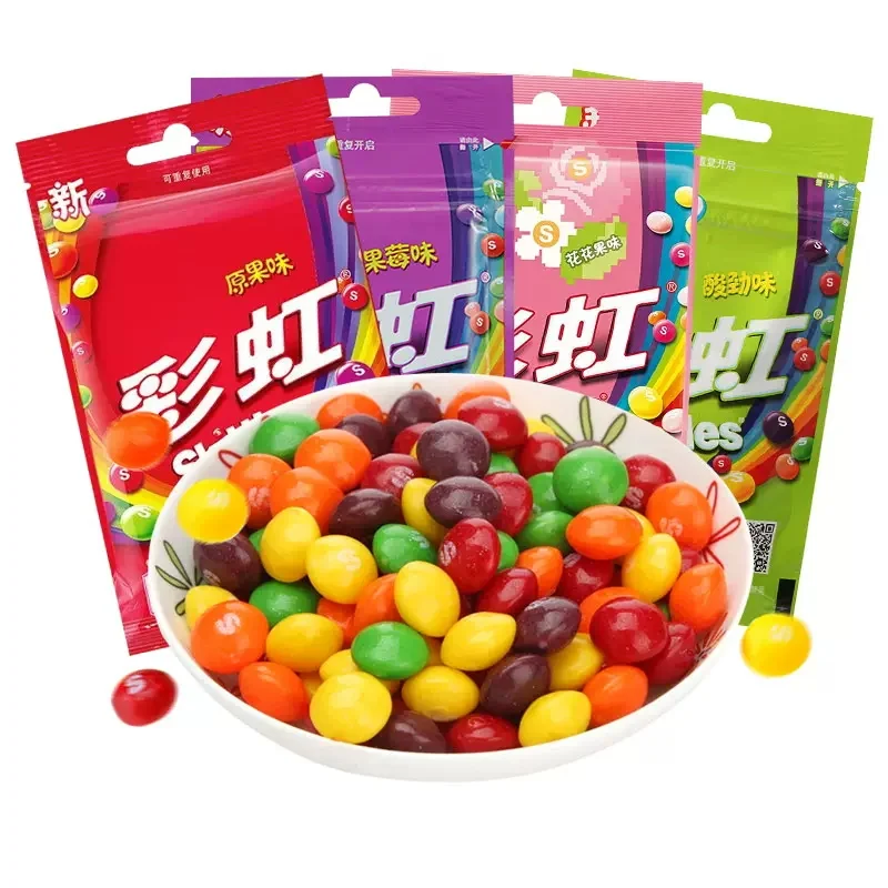 Wholesale exotic candy Sour Chewy Candy Original Candy Colorful Beans 40g