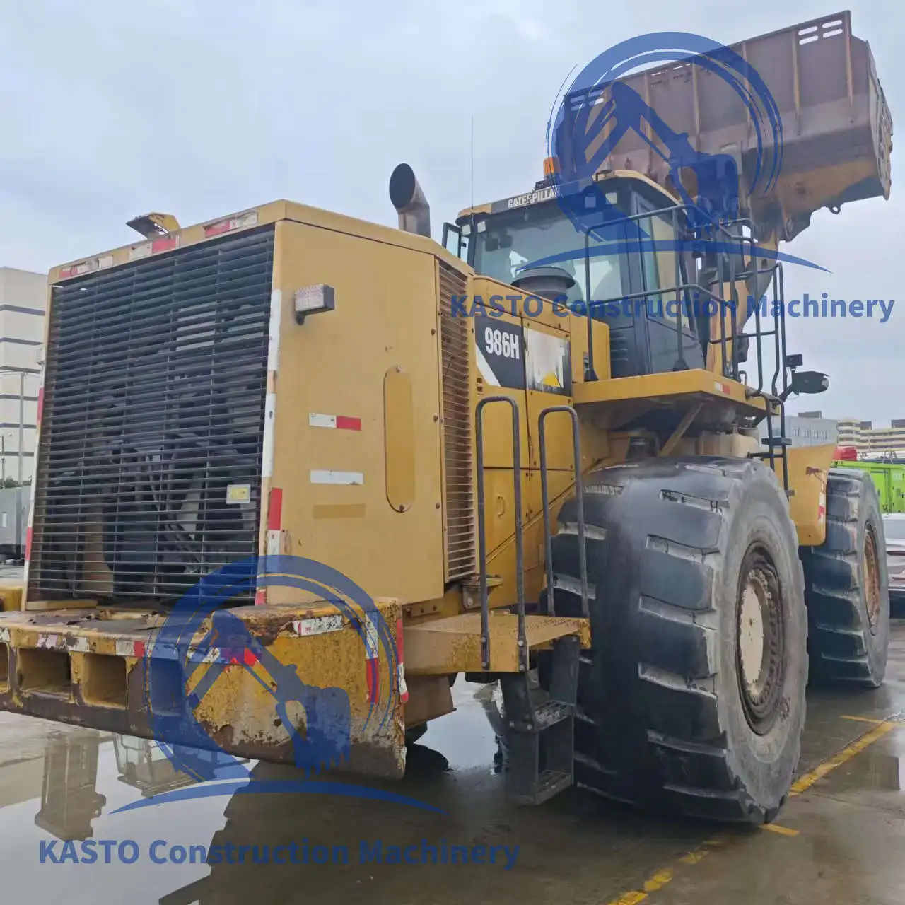 Used construction machine original loader Caterpillar 986H wheel loader cat used loaders