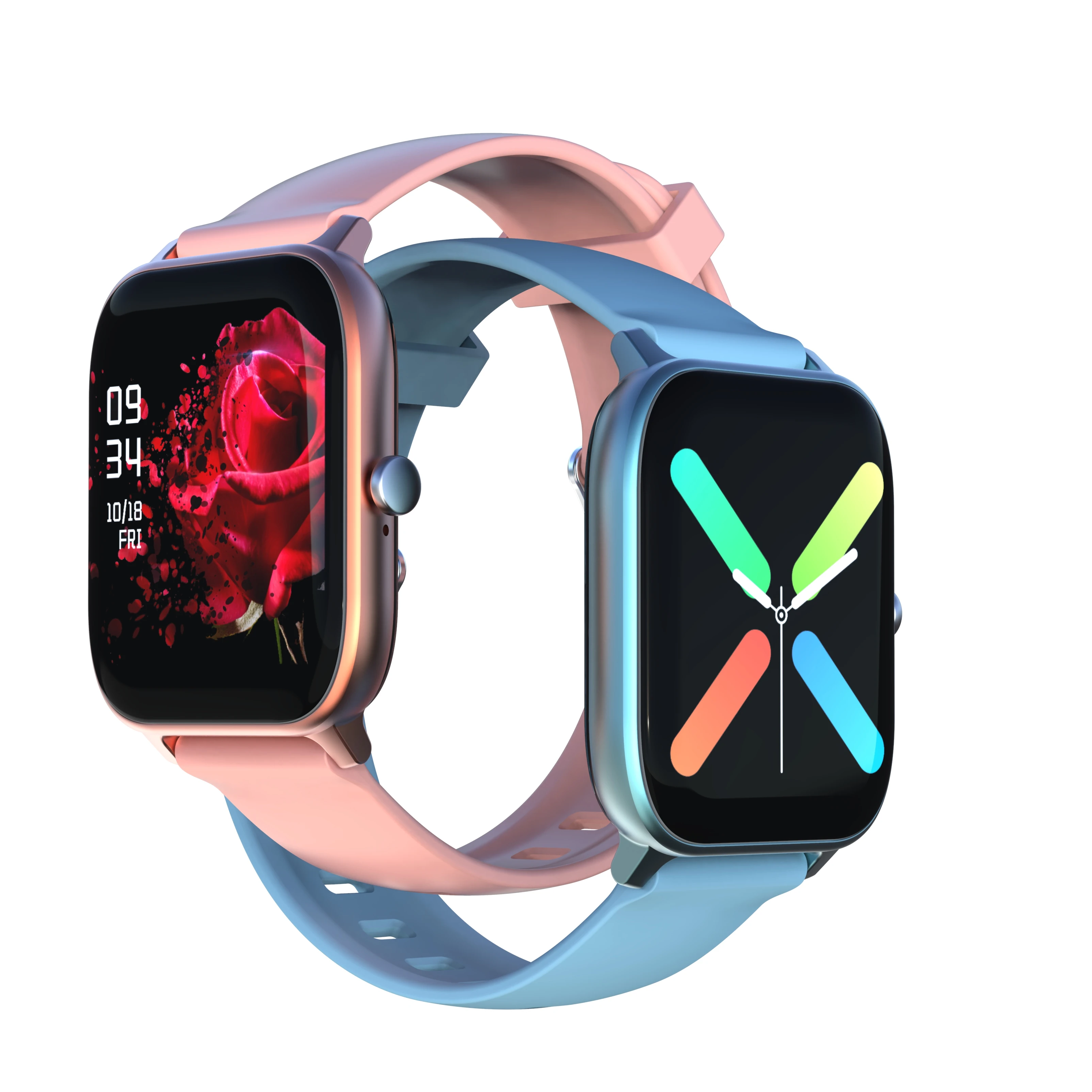 full screen touch Blood oxygen monitor remote dial call camera watch