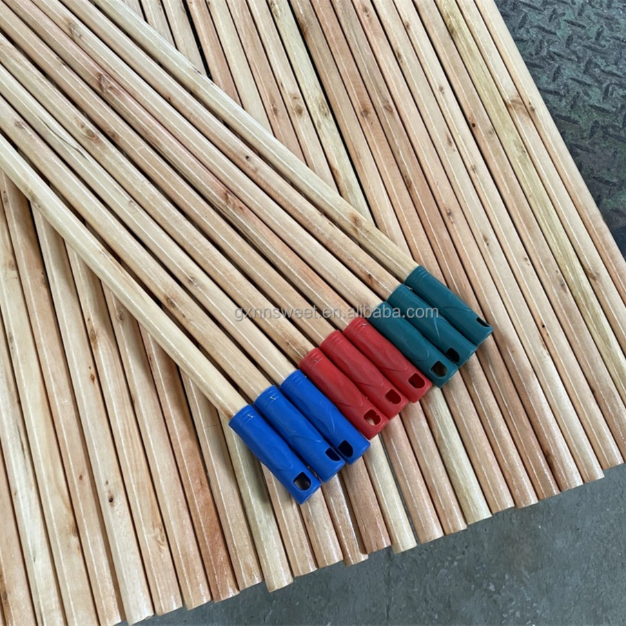 Wholesale Broom Handle wooden wood brush stick wooden broom handle