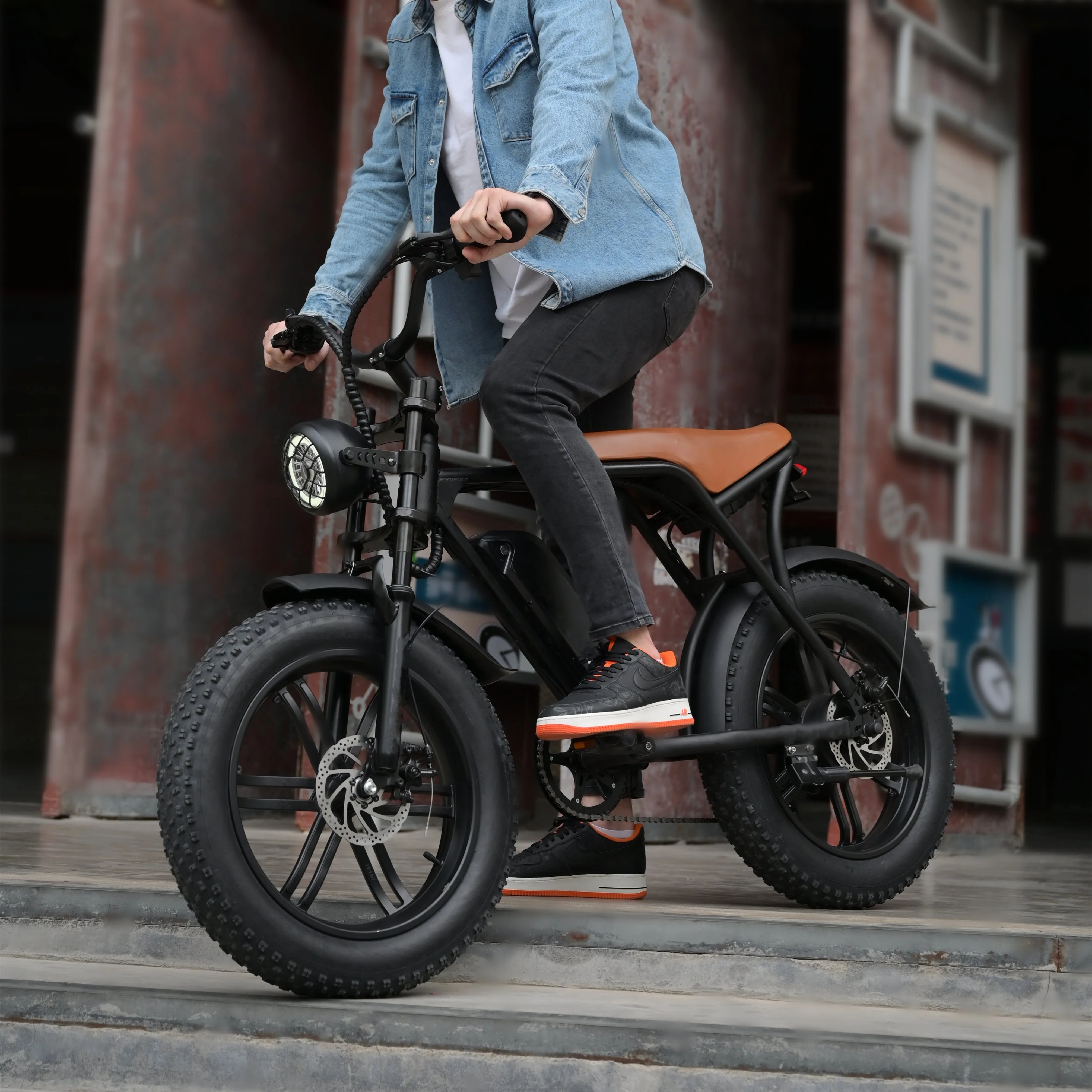 20inch fat tire electric bike 1000w long endurance e-bike OUXI V8 electric street bicycle city road fatbike 250w 25kmh EU stocks