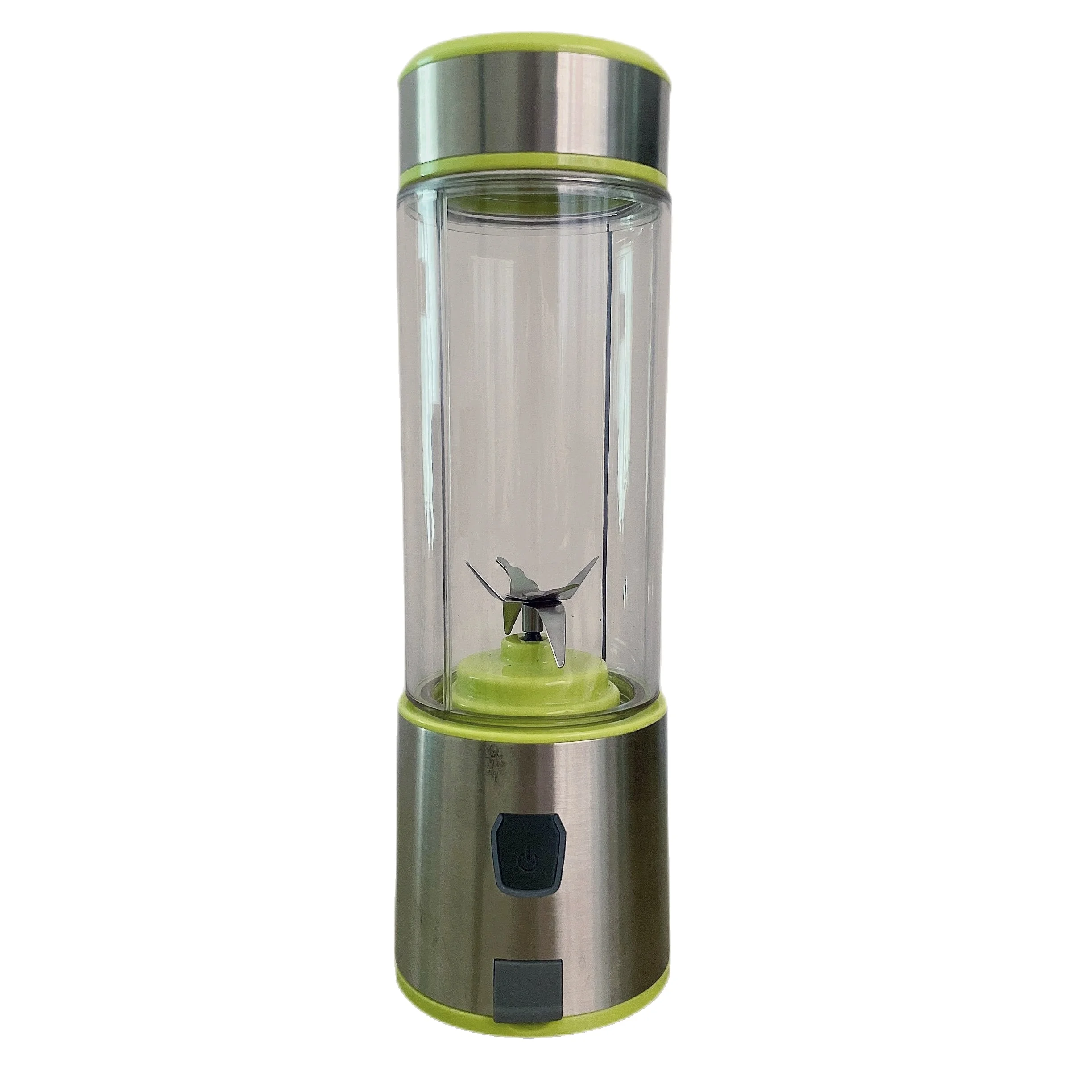 400ML Portable Blender 6 Blades Household  USB Rechargeable Juicer Cup Mixer Fruit Smoothie Juicing Fruit Mini Blender