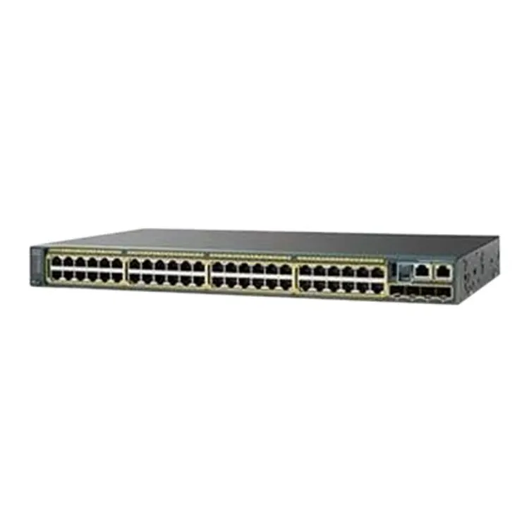 Original WS-C2960S-48FPS-L 48 Port Gigabit Ethernet PoE Switch