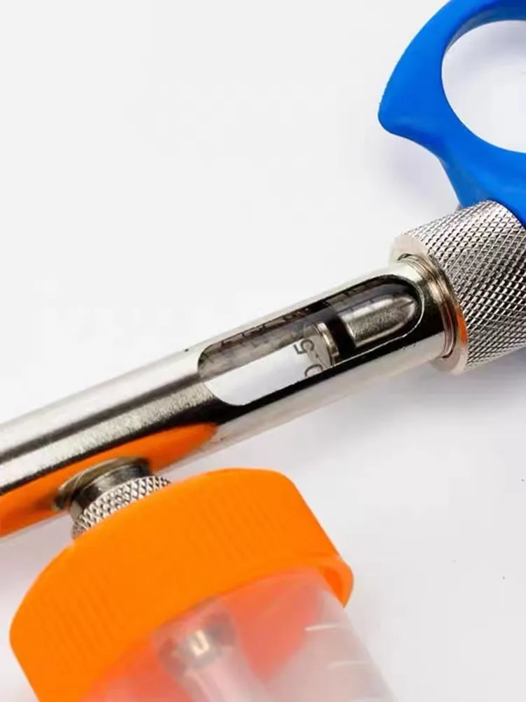 1ml continuous AI gun for sheep and goat artificial insemination gun