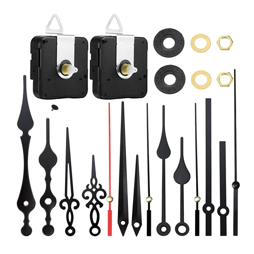 Комплект из 2 предметов с большим вращающим моментом длинный вал часы механизм движения 5 разных пар рук «сделай сам комплект запасных частей для