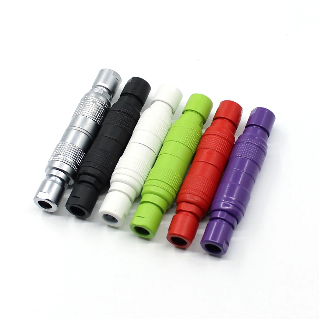High quality custom length rainbow color mini XLR GX16 YC8 paracord with PET jacket for mechanical keyboard DIY