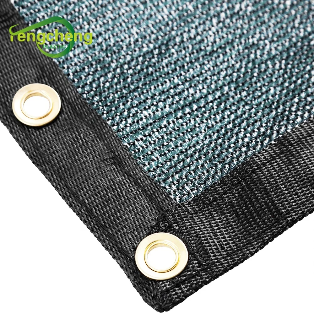 Cheap Price 160g Outdoor HDPE Garden Shading Fencing Fabric Dark Green Windproof Privacy Shade Fence Netting