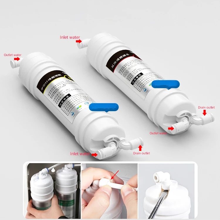 1/4 inch Korea Quick Connect 75 gallon RO membrane for Drinking Water Replacement