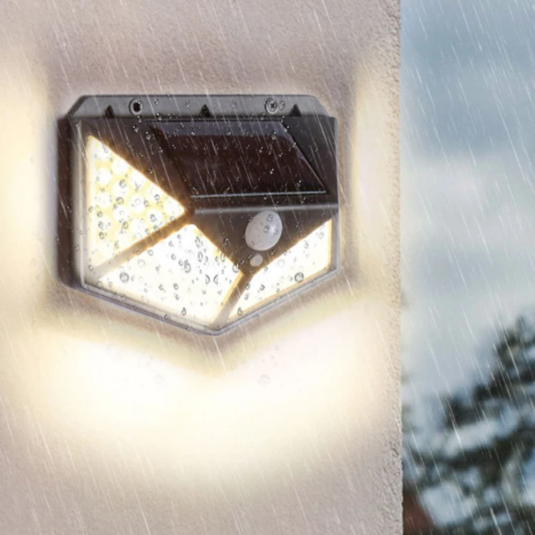 Новая настенная лампа горячая Распродажа солнечный светильник уличная Водонепроницаемая Индукционная человеческого тела