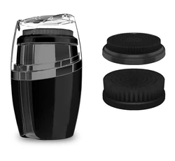 Лидер продаж на amazon 2019, силиконовая звуковая вибрационная Очистка лица