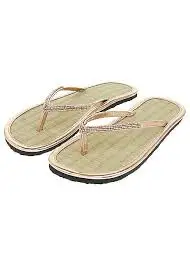 Seagrass flip flop/ woven indoor slipper  (Ms.Sandy 84587176063)