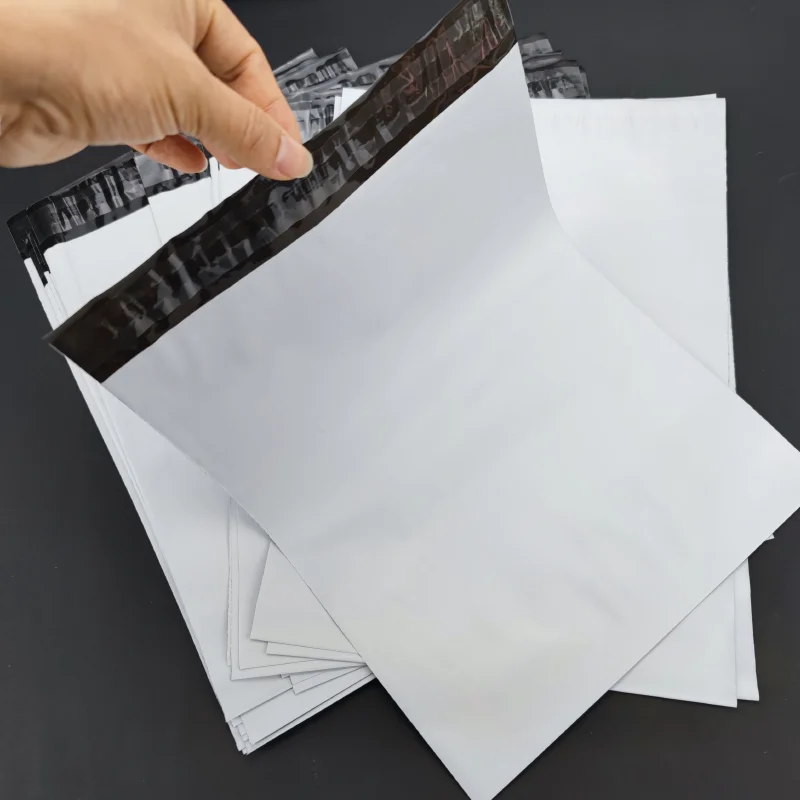 Black Waterproof Express Courier Bags Custom Printing Tear Resistant Poly Shipping Bags Self-adhesive Mailing Bag With Logo