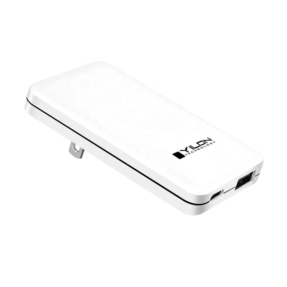 18 Вт Тонкий pd дорожный usb складной плоский настенный адаптер для телефона США быстрое зарядное устройство qc3.0