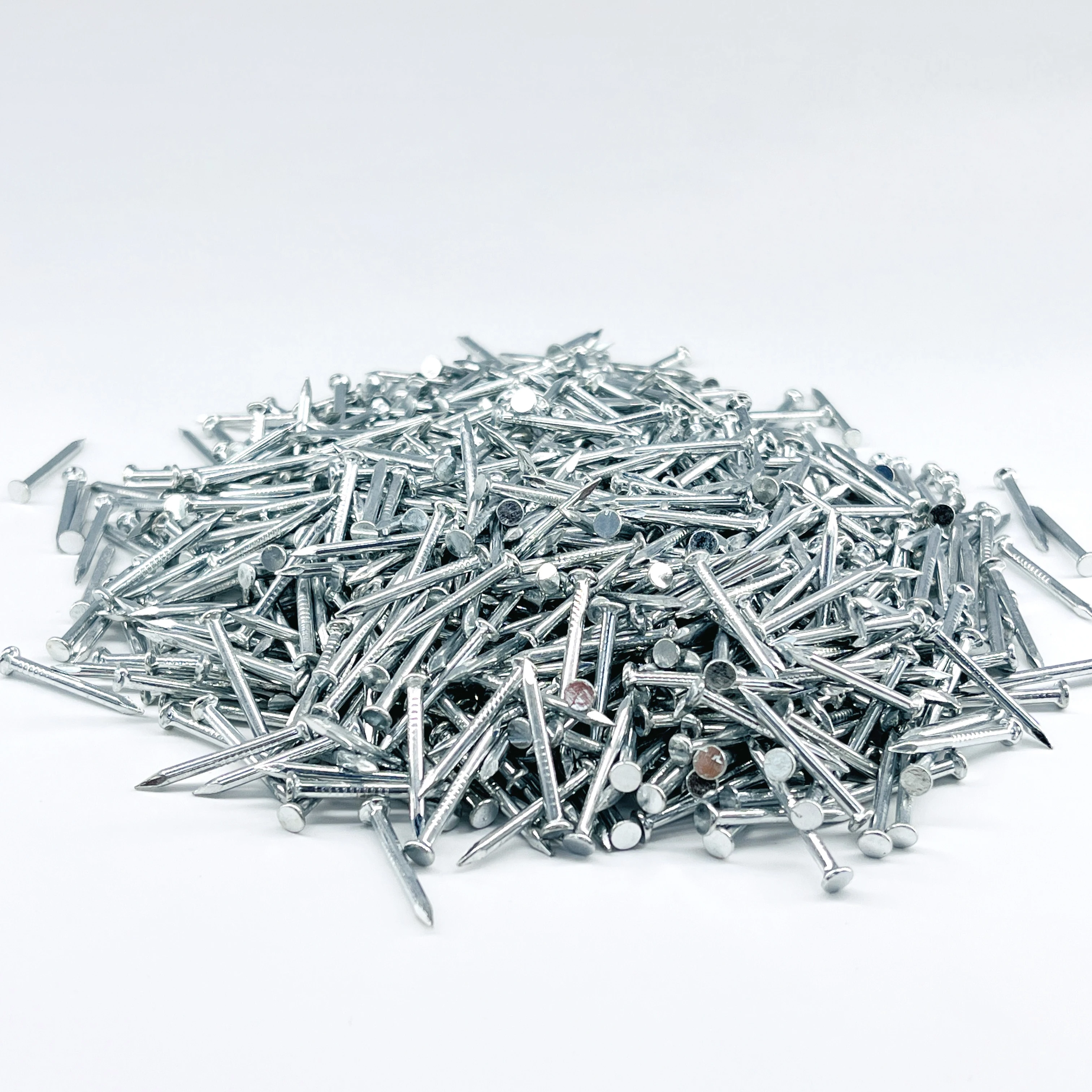 Dingzhou BEST factory metal 8mm distance smooth shank  for cable Circle Cable clip management clips