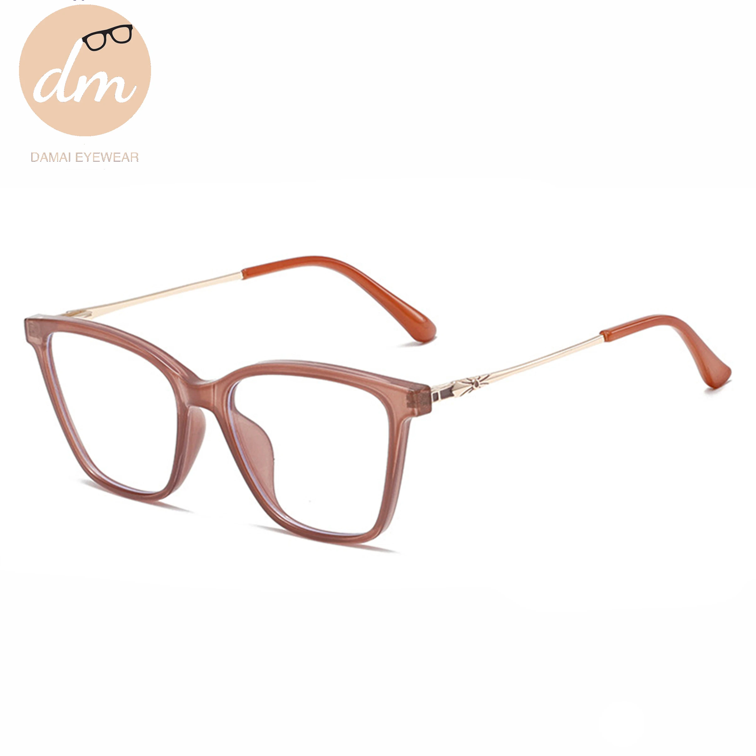 JR81374  Trendy Transparent Color Women TR90 Optical Glasses Frames Eyewear