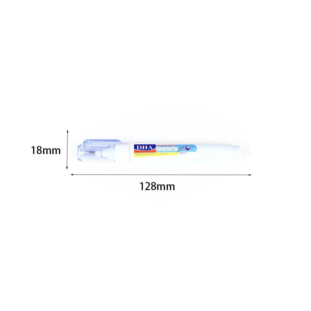 
Fair wholesale high quality white correction fluid pen for students 