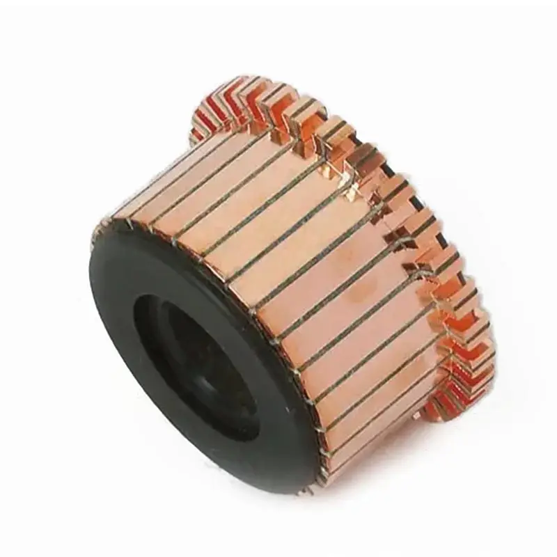 Customized DC motor commutator Slot Commutator Treadmill Motor Spare Parts