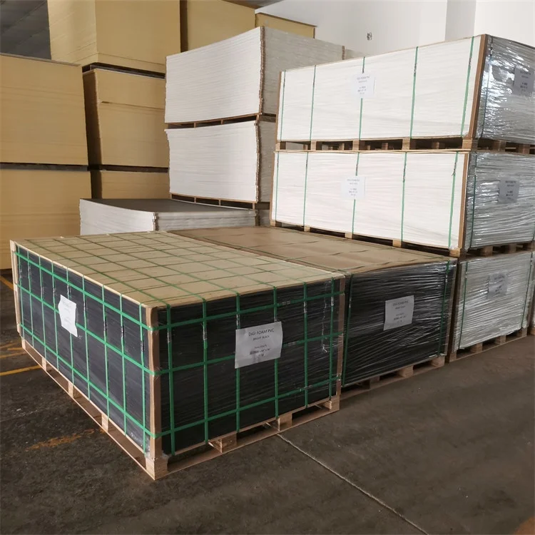 Lightweight Waterproof Building Material PVC Plastic Sheet PVC Foam Board