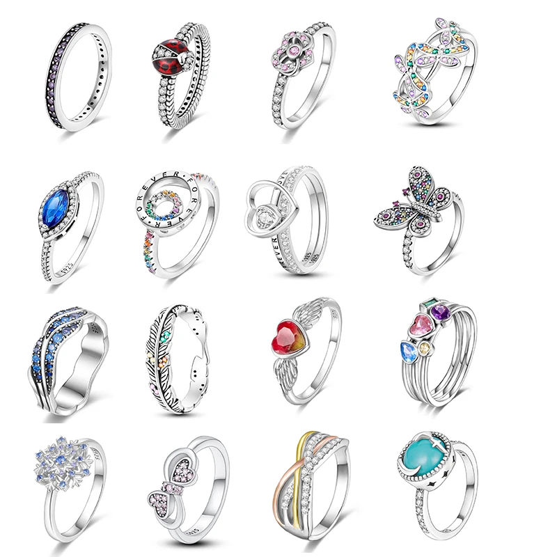 Jewelry Manufacturer Custom 2024 Sun And Moon Folding Ring With Diamond Opening Ring For Women