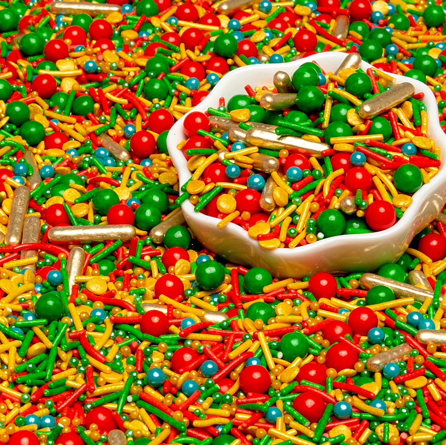 Cake Sprinkles Edible Confetti Mixes Metallic and Sugar Pearl Decoration for Decorating Supplies