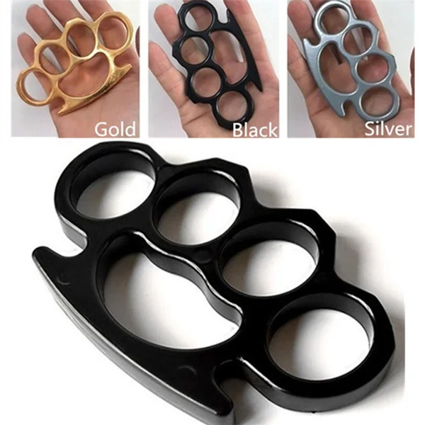 Alloy finger tiger four finger defense arm brace aluminum alloy self-defense equipment handclasp