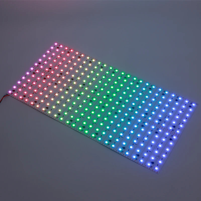 Metalux Customizable RGBIC Smd5050 24v Dream Chasing Dynamic Effect LED Panel Programmable 24V Batten Light High Auto