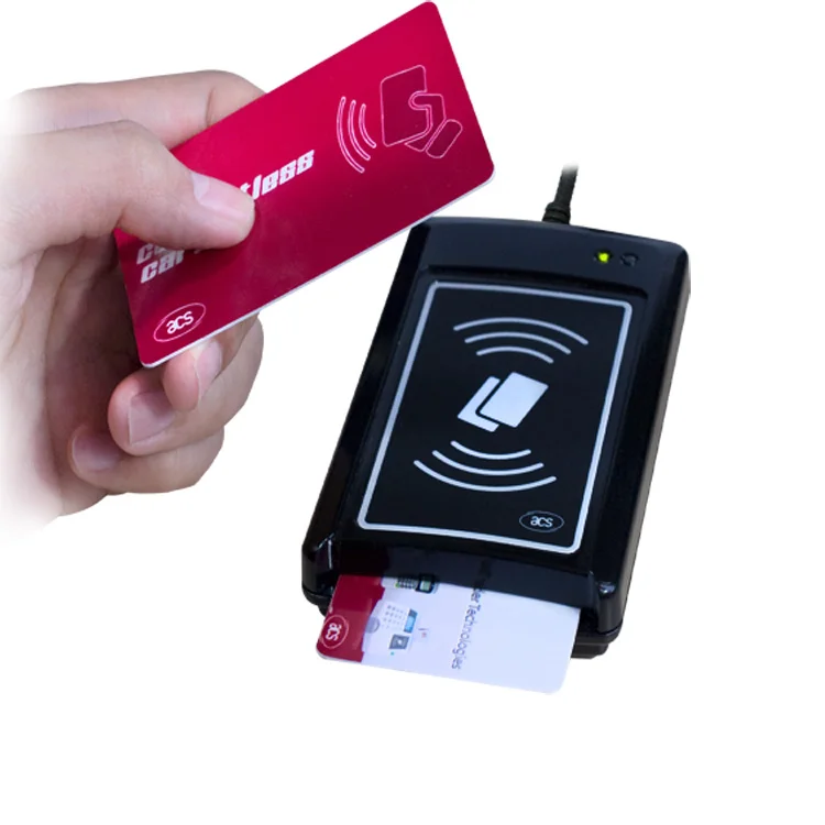 Двойной интерфейс USB RFID NFC читатель писатель ACR1281U-C1 для обоих бесконтактных контактных смарт-карт