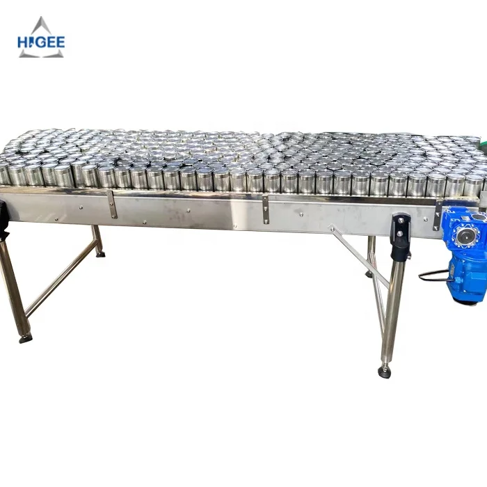 Automatic canned seafood cold glue labeling machine with empty can depalletizer packaging and labeling machine price