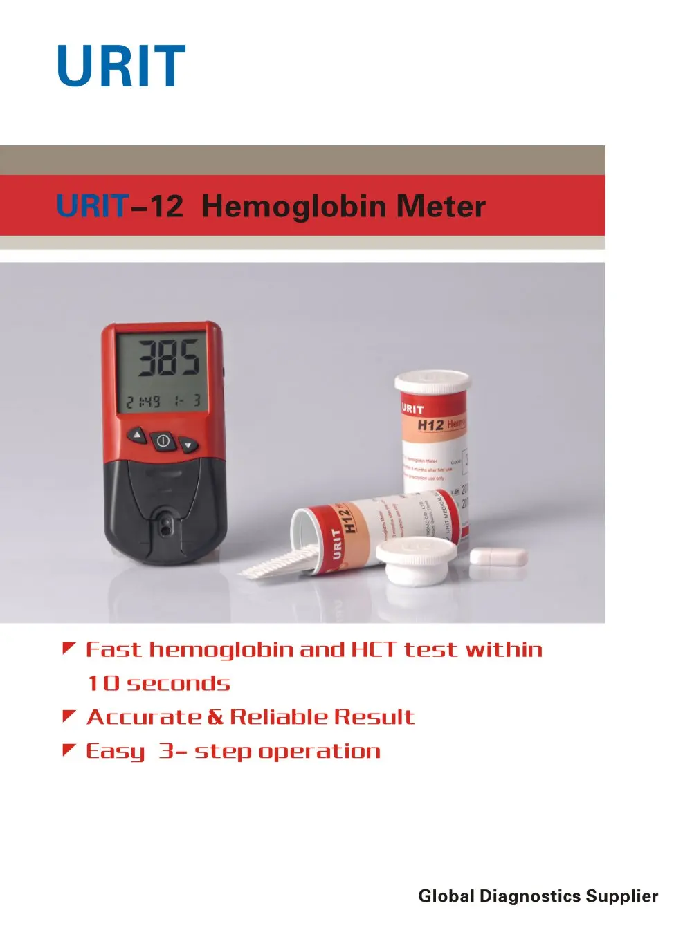 Urit portable hemoglobin meter test machine analyzer