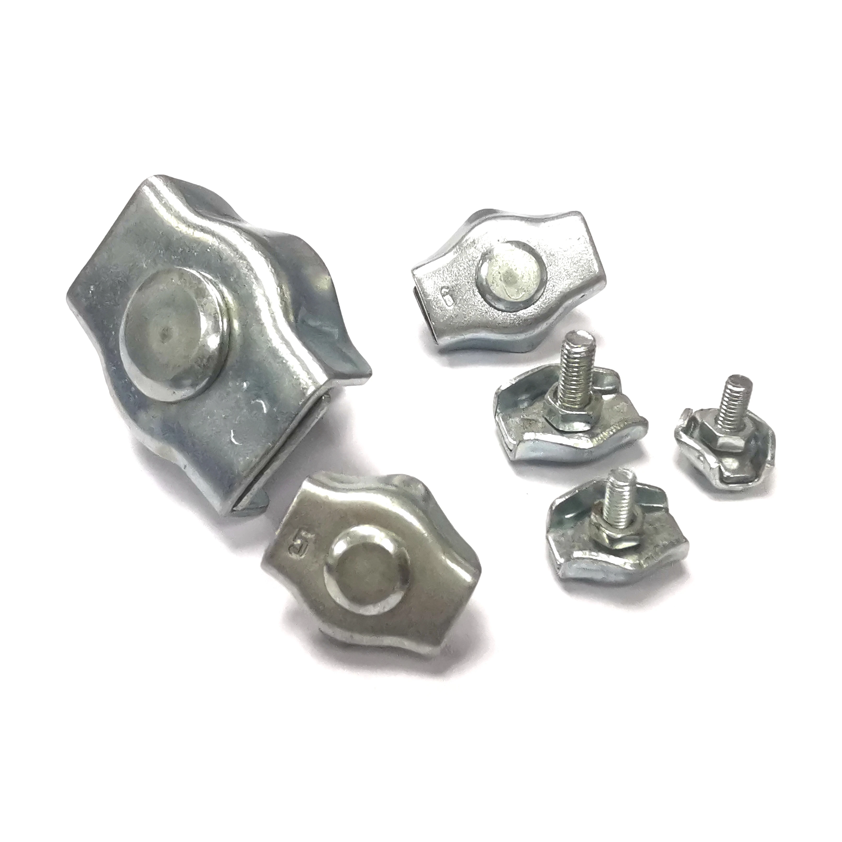 Stainless Steel Duplex Wire Rope Clip Cable Clamps