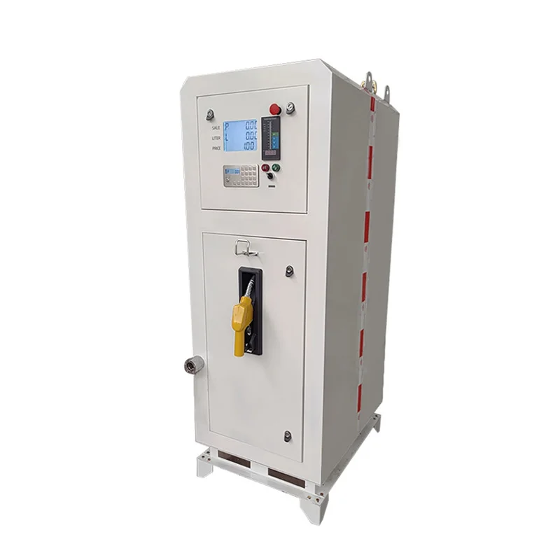 Philippine 500L Portable Micro Gas Station Containerized Fuel Tank Refueling Dispenser Mini Fuel Station