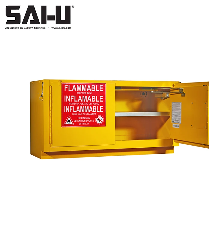 SC2017Y(B) SAI-U Factory made flammable liquid safety storage cabinet horizontal safety cabinet