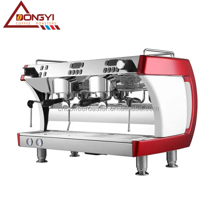 Professional Kaffee machine Italian Coffee Maker Two Head Semi-Automatic Commercial Coffee Espresso Machine Factory Manufacture