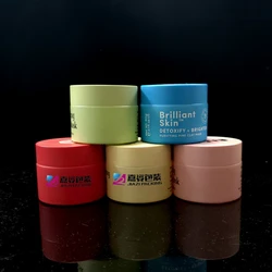 hot sale big body butter container 100 ml 200 g 2 oz beautiful skin care cream glass concentrate jars with lids for cosmetic