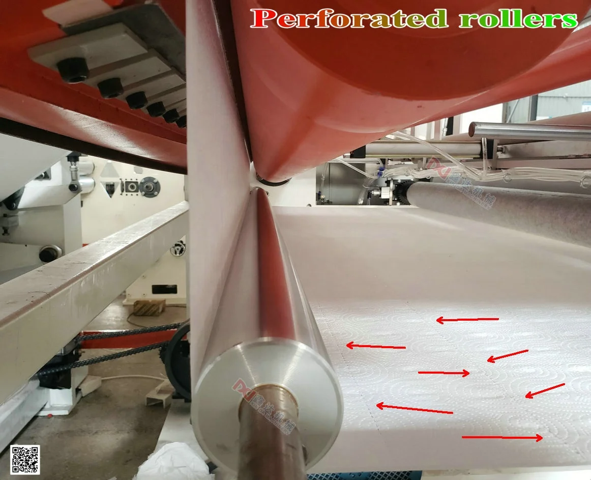 Автоматическая рельефная машина для изготовления перфорированной бумаги