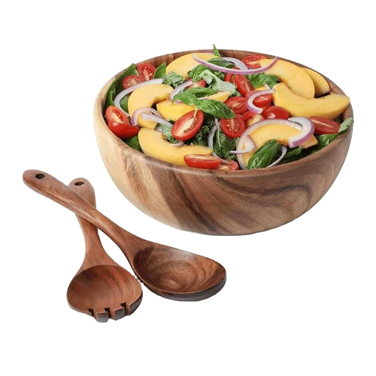 Новый стиль пользовательский фруктовый салатник бамбуковое волокно бамбуковая детская Салатница