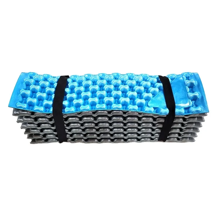 Tantu XPE peanut shell floor cushion for outdoor single egg nest folding waterproof cushion for camping with extra thick cushion