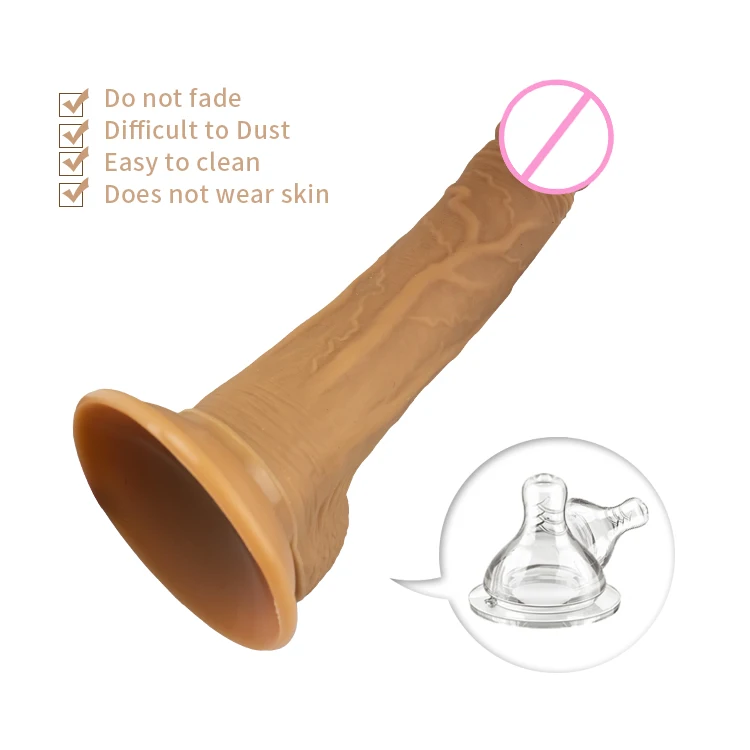 high quality realistic dildo soft smooth dildo sex toys masturbators dildo